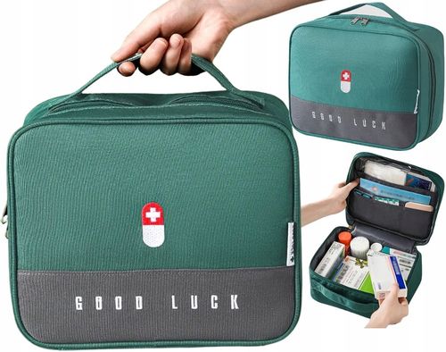 Medyczna Apteczka Organizer Duża Na Leki Podróżna na Arena.pl