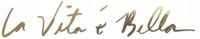 Naklejka Wlepa do Samochodu na Motocykl Ozdoba Stylistyka La Vita e Bella