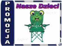 DAJAR 48045 Krzesełko campingowe zielona żabka