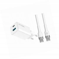 Szybka ładowarka GaN 45W USB-C z kablem do Honor Magic 6 Pro