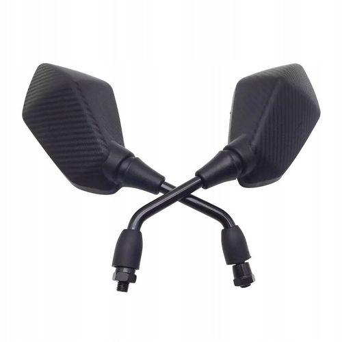 DUŻE LUSTERKA UNIWERSALNE MOTOR SKUTER QUAD M8 CARBON na Arena.pl