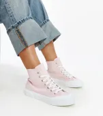 Różowe wysokie trampki Vinka 38