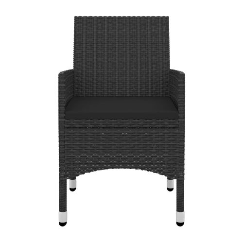 7-cz. zestaw mebli ogrodowych z poduszkami, rattan PE i szkło na Arena.pl