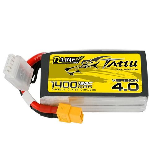 Akumulator Tattu R-Line 4.0 1400mAh 14.8V 130C 4S1P XT60 na Arena.pl