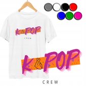KOSZULKA DZIECIĘCA T-SHIRT Z NADRUKIEM - KPOP PREZENT WZORY - XXS 98-104