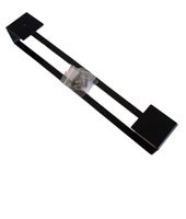 Wieszak na ręczniki czarny 40cm