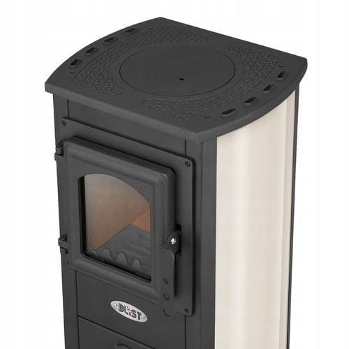 Piec stalowy kominek wolnostojący BLIST Ekonomik Lux / BERNA LUX 8,5 na Arena.pl