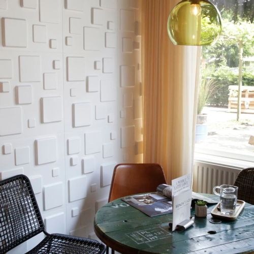 PANEL PANELE ŚCIENNE 3D 12 SZTUK 50X50CM SALON na Arena.pl