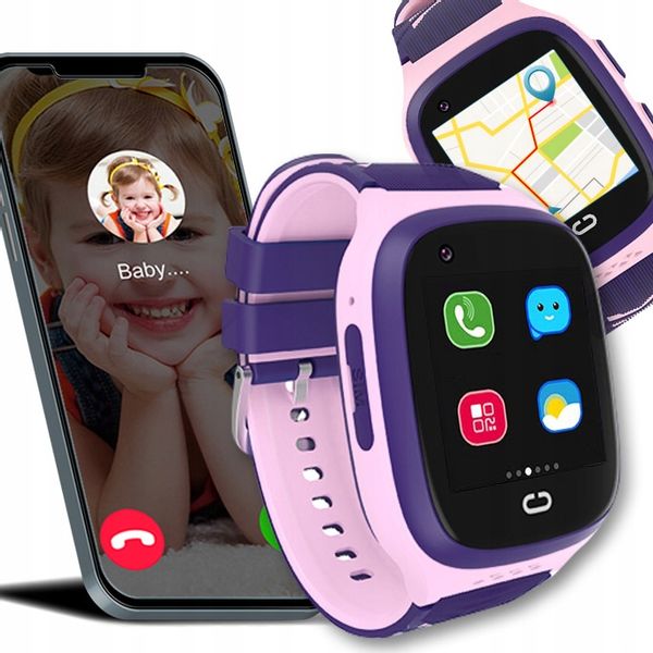 SMARTWATCH dla dzieci GPS sim GRY pl JAKOŚĆ zdjęcie 1