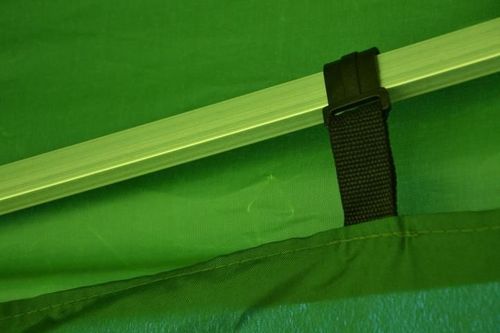 Pawilon ogrodowy Garth rozkładany 3 x 3 m - zielony, 4 ściany na Arena.pl