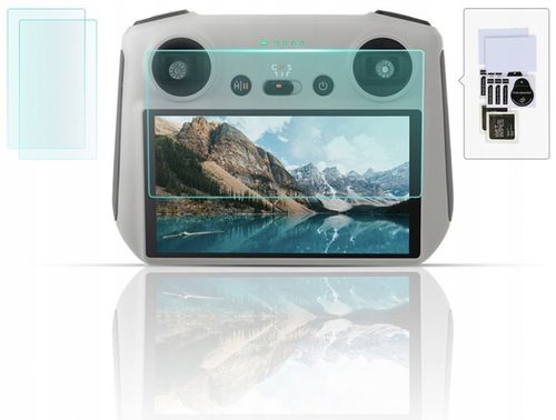 SZKŁO HARTOWANE 9H OCHRONNE DO DJI RC MINI 3 PRO / RC 2 MINI 4 PRO - 2 SZT. na Arena.pl