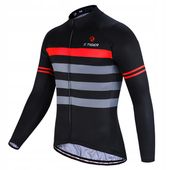 Ocieplana Bluza Rowerowa Męska X-Tiger Termiczna Izolacja Oddychalność 4XL