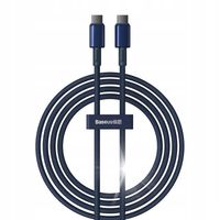 Kabel niktrade USB typ C - USB typ C 2 m niebieski