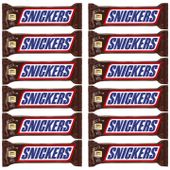 Pakiet Baton czekoladowy z karmelem i orzechami Snickers 12 x 50 g