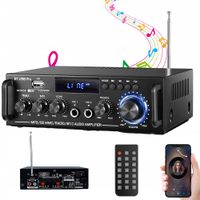WZMACNIACZA AUDIO STEREOFONICZNY ODBIORNIK BLUETOOTH DWUKANAŁOWY RADIO