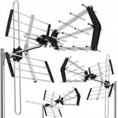 ANTENA Kierunkowa do TV Naziemnej DVBT2 COMBO 4K MUX8 VHF UHF Filtr