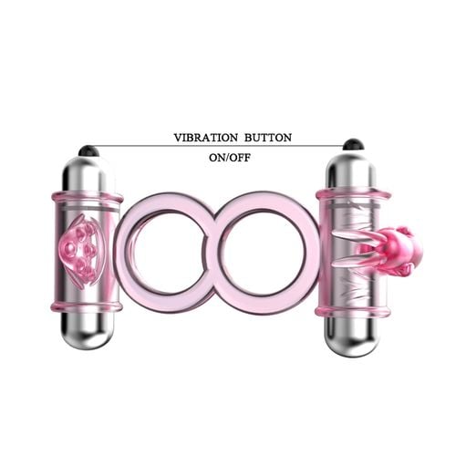 baile   bunny snuggles cock clit ring, 10 vibration functions na Arena.pl