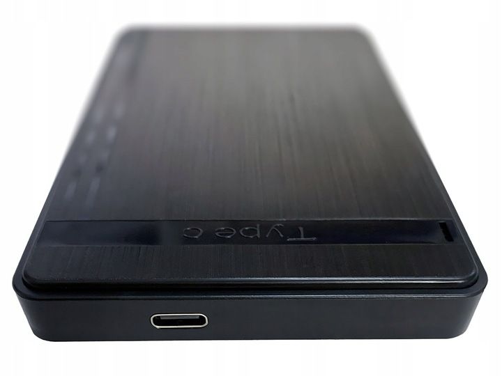 Dysk przenośny zewnętrzny HDD 1TB USB-C 2,5'' czarny zdjęcie 2