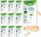 bros - zielona moc pułapka na mole spożywcze i odzieżowe - 10 szt.