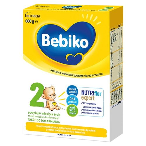 Bebiko 2 NUTRIflor Expert 600g na Arena.pl