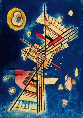 Puzzle 1000 elementów. Ciemny chłód, Kandinsky Vassily, 1927 na Arena.pl
