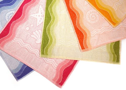 Ręcznik Flora Ocean 40x60 Niebieski Greno na Arena.pl