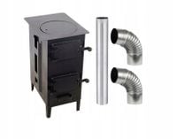 PIEC PIECYK SZAMOCIAK KOZA 9 CEGIEŁ  ATEST+ 2 X KOLANKO, RURA 1M