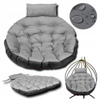 PODUSZKA ogrodowa na FOTEL KOKON KRZESŁO BOCIANIE GNIAZDO 110 cm wiszące