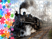 Puzzle tradycyjne Pociągi - Train