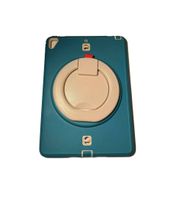 Etui do iPad 9.7" Pancerne z Obrotową Podstawką Niebieskie