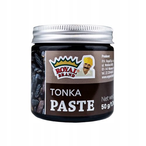 Pasta z Tonki 50 g, Do Produkcji Lodów i Peczenia, Pasta z Bobu Tonka na Arena.pl