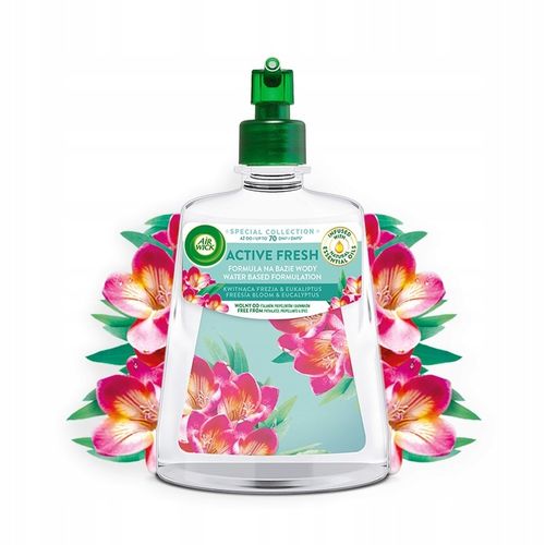 AIR WICK Active Fresh odświeżacz wkład Kwitnąca Frezja & Eukaliptus 228ml na Arena.pl