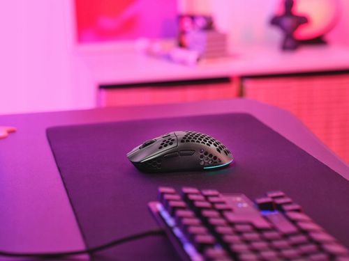 MYSZKA BEZPRZEWODOWA GAMINGOWA LEKKA 75g MYSZ KOMPUTEROWA DLA GRACZY LED na Arena.pl