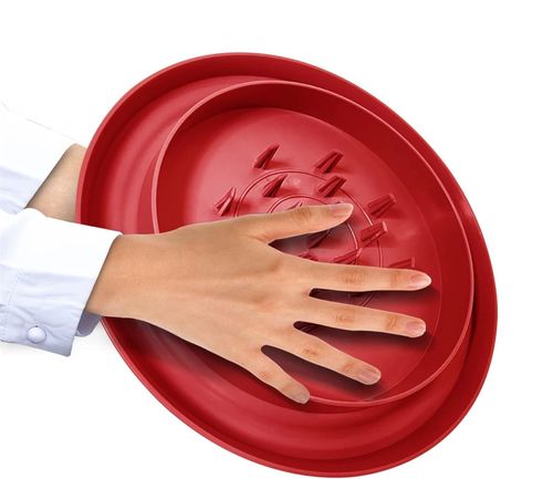 Narzędzie do Siekania Kurczaka Rozdrabniacz do Mięsa Czerwony Stal na Arena.pl