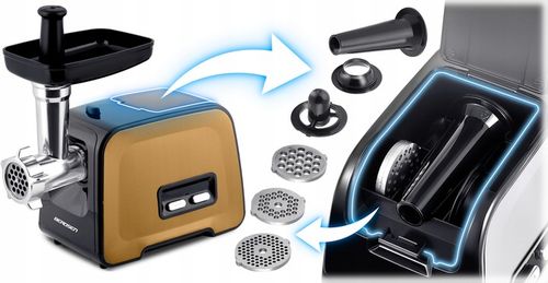 Maszynka do mielenia mięsa BERDSEN szatkownica do warzyw rozdrabniacz na Arena.pl