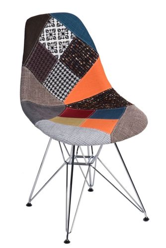 Krzesło P016 DSR patchwork kolorowy na Arena.pl