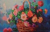 Obraz diamentowy KOLIBRY malowanie diamentami 40 x 60 cm dekoracja diament