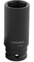 2X JONNESWAY NASADKA UDAROWA DŁUGA 6-KĄTNA 1/2" 30mm CR-MO