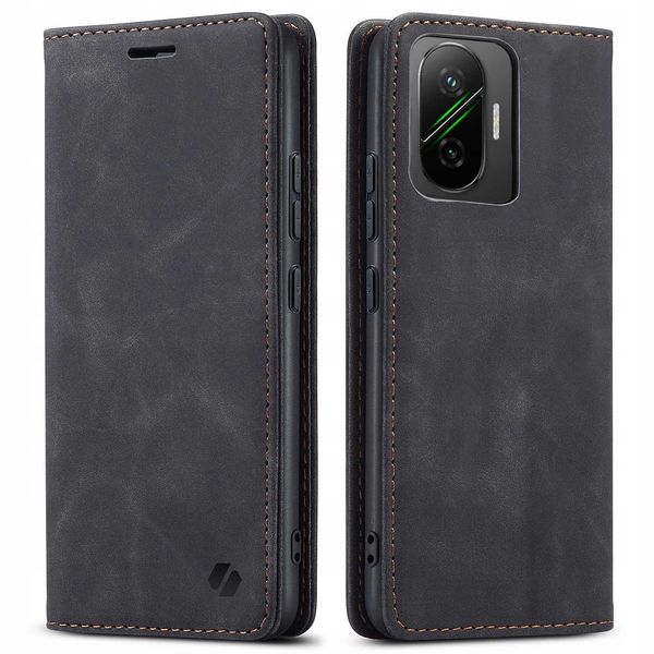 Spacecase Wallet Poco F7 5G Black zdjęcie 13