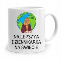 Kubek Dziennikarza Reportera Najlepsza Na Świecie Z Nadrukiem Ze Zdjęciem