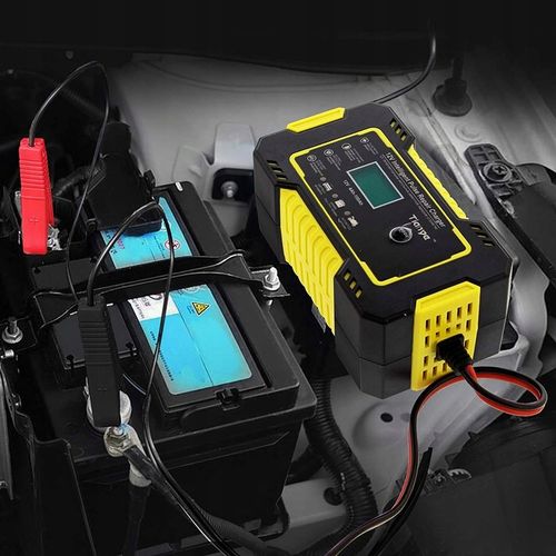 Prostownik samochodowy do akumulatorów 12V 6A FUNKCJA NAPRAWY na Arena.pl