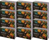 (x12) DILMAH Czarna Herbata z Aromatem Mandarynki 20tb