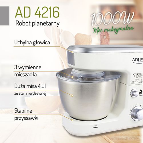 AD 4216 Robot planetarny 1000W zdjęcie 14