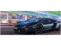 100X40CM MATOWO CZARNY AVENTADOR BEN OBRAZ DREWNO