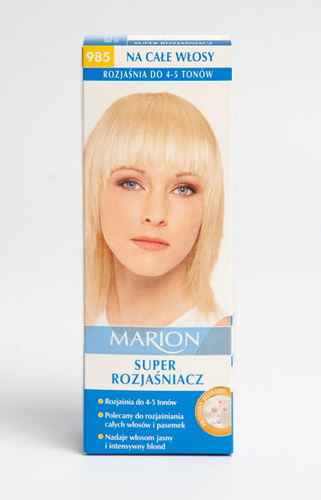 MARION Rozjaśniacz na całe włosy, 4-5 tonów nr 985 na Arena.pl