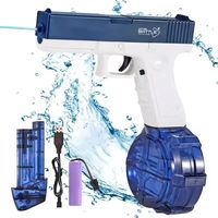 ELEKTRYCZNY PISTOLET NA WODĘ AUTOMATYCZNY DLA DZIECI ZESTAW MIOTACZ