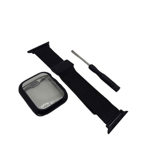 Bransoletka Pasek do Zegarka APPLE 44mm Czarny na Arena.pl