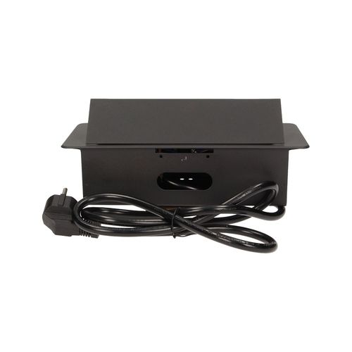 gniazda wpuszczane w blat 3x2p+z pł rant frezowany 1,5m czar - on-ae-1337/b na Arena.pl