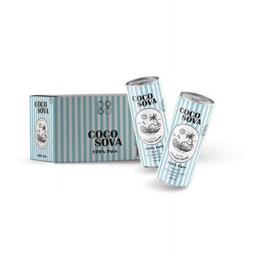 ZESTAW 12x Woda Kokosowa z Młodego Kokosa Cocosova 320 ml na Arena.pl