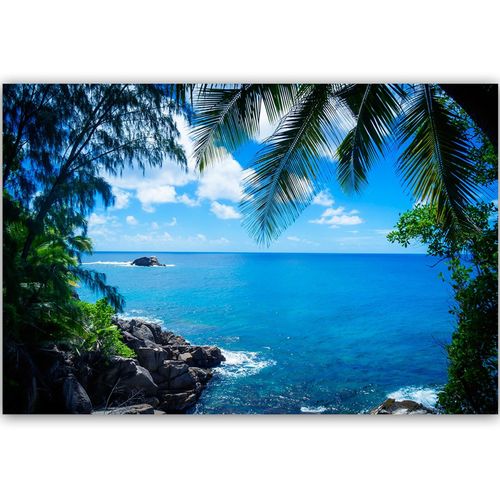 Obraz na płótnie - Canvas, Skała w morzu 4 60x40 na Arena.pl